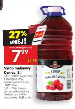 Twój Market Syrop malinowy oferta