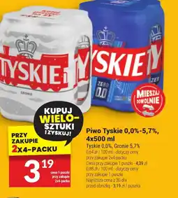 Twój Market Piwo Tyskie oferta