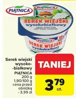 Carrefour Market Serek wiejski wysokobiałkowy PIĄTNICA 200g oferta