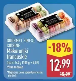 ALDI Makaroniki francuskie różne rodzaje Gourmet Finest Cuisine oferta