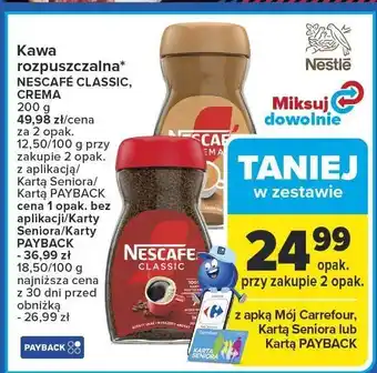 Kawa rozpuszczalna NESCAFE CLASSIC CREMA Nescafé