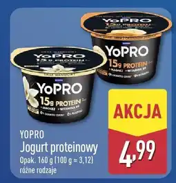 ALDI Jogurt proteinowy różne rodzaje YoPRO oferta