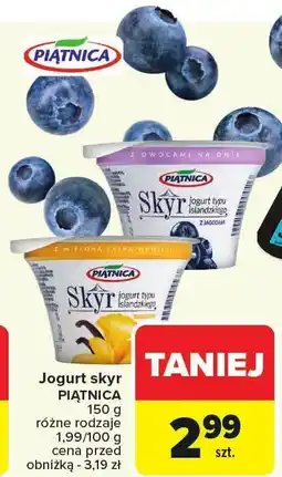 Carrefour Market Jogurt skyr PIĄTNICA 150g oferta