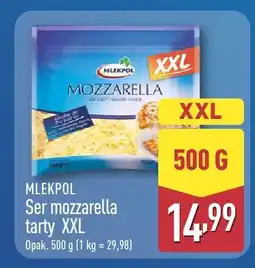 ALDI Ser mozzarella Party XXL Mlekpol oferta