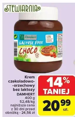 Carrefour Market Krem czekoladowo-orzechowy bez laktozy DAMHERT oferta