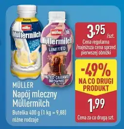 ALDI Napój mleczny Müllermilch różne rodzaje oferta