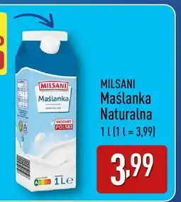 ALDI Maślanka Naturalna Milsani oferta