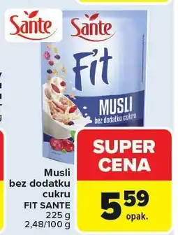 Carrefour Market Musli bez dodatku cukru FIT SANTE 225g oferta