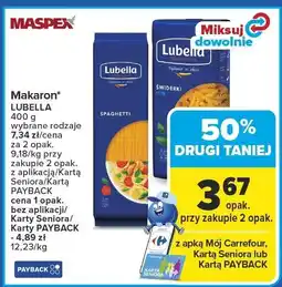 Carrefour Market Makaron LUBELLA oferta