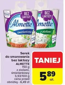 Carrefour Market Serek do smarowania bez laktozy ALMETTE oferta