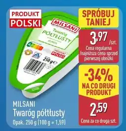 ALDI Twaróg półtłusty Milsani oferta