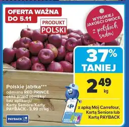 Carrefour Market Jabłka Polskie RED PRINCE Carrefour Market oferta