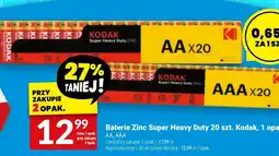 Twój Market Baterie Zinc Super Heavy Duty Kodak oferta