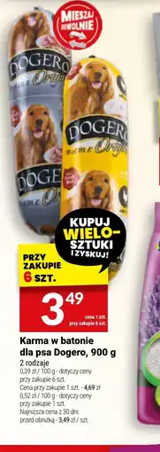 Twój Market Karma w batonie dla psa Dogero oferta