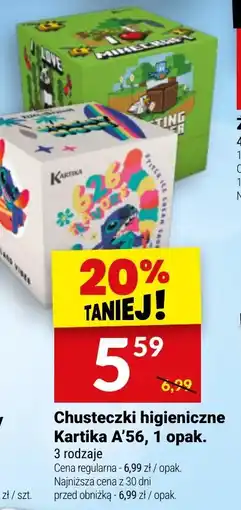 Twój Market Chusteczki higieniczne Kartika A'56 oferta