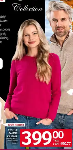 Selgros SWETER DAMSKI KASZMIR oferta