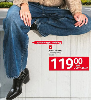Selgros JEANSY DAMSKIE oferta