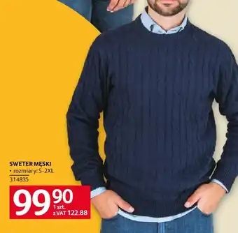 Selgros SWETER MESKI oferta