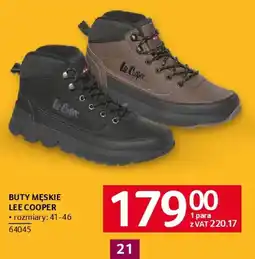 Selgros Buty męskie Lee Cooper oferta