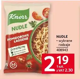 Selgros Knorr Nudle oferta