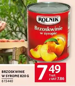 Selgros Brzoskwinie oferta