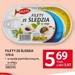 Selgros Filety ze śledzia oferta