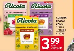 Selgros Cukierki Ricola oferta