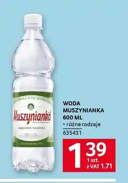 Selgros WODA MUSZYNIANKA oferta