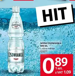 Selgros WODA CISOWIANKA oferta