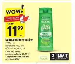 Intermarche Szampon Fructis oferta