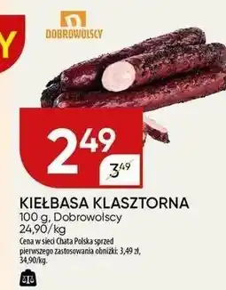 Chata Polska Kiełbasa Dobrowolscy oferta
