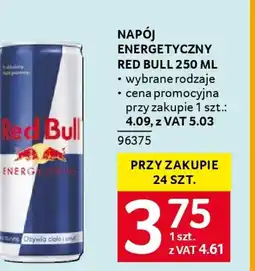 Selgros NAPOJ ENERGETYCZNY RED BULL oferta