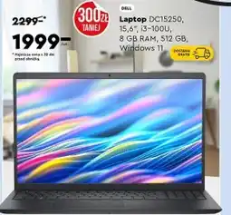 Biedronka Laptop Dell oferta