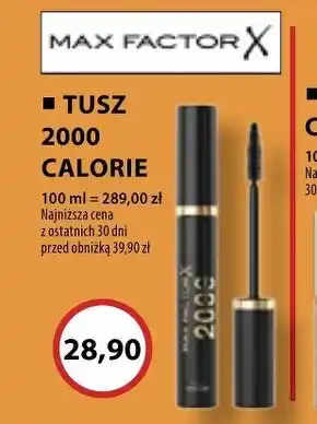 Drogeria alicja Tusz Max Factor oferta