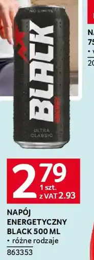 Selgros NAPOJ ENERGETYCZNY BLACK oferta