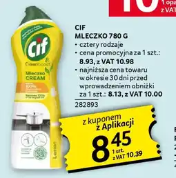 Selgros CIF MLECZKO oferta