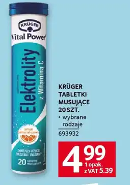 Selgros KRÜGER TABLETKI MUSUJACE oferta