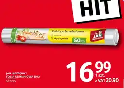 Selgros JAN NIEZBEDNY Folia aluminiowa oferta
