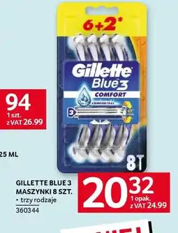 Selgros Gillette Blue 3 oferta