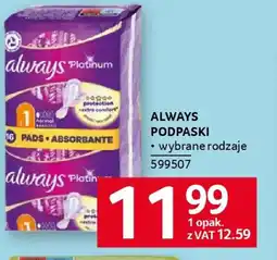 Selgros ALWAYS PODPASKI oferta