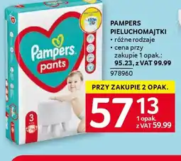 Selgros Pampers Pieluchomajtki oferta