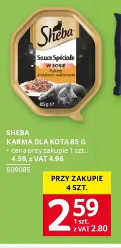 Selgros Sheba Karma dla kota oferta