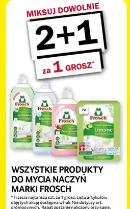 Selgros WSZYSTKIE PRODUKTY DO MYCIA NACZYN MARKI FROSCH oferta