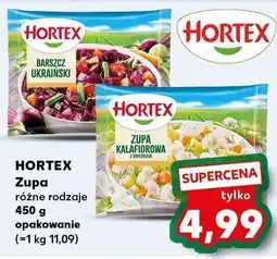 Kaufland Zupa różne rodzaje 450 g HORTEX oferta
