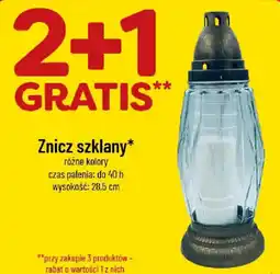 Polomarket Znicz szklany oferta