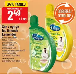 Polomarket Sok z cytryn lub limonek Lemondor oferta