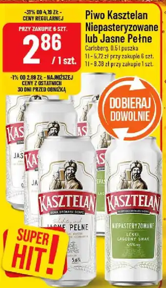 Polomarket Piwo Kasztelan oferta