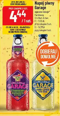 Polomarket Napój piwny Garage oferta