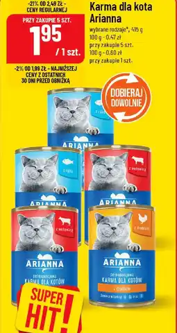 Polomarket Karma dla kota Arianna oferta