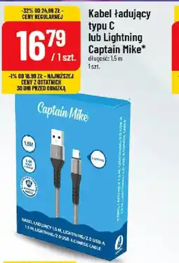 Polomarket Kabel ładujący Captain Mike oferta